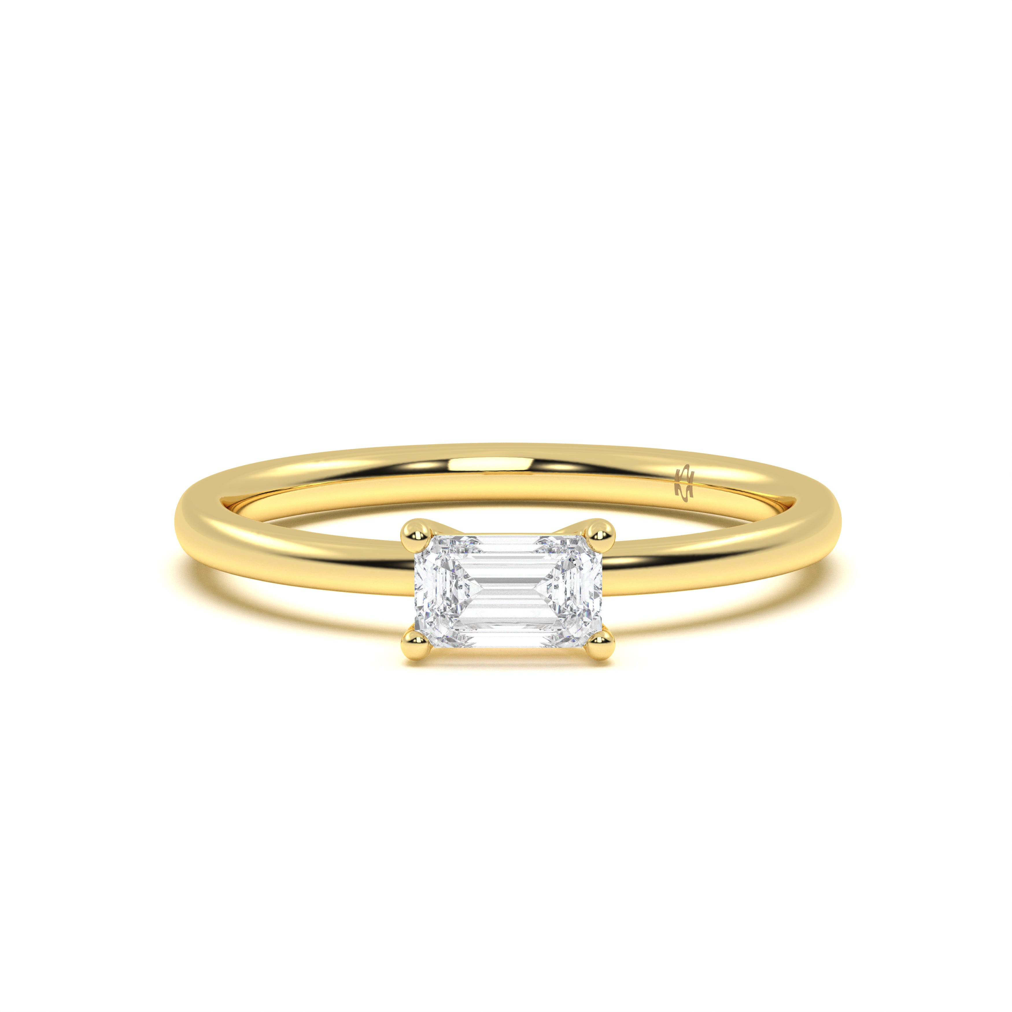 Emerald Diamond Ring