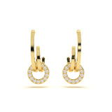 Dual Loop Diamond Hoops