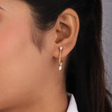 Marquise Swirl Diamond Studs