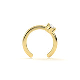 Pear Diamond Earcuff