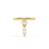 Marquise Diamond Earcuff