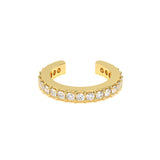 Pave Diamond Earcuff