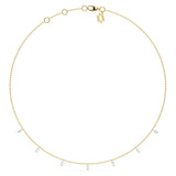 Marquise 0.75ct Floating Diamond Necklace