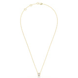 Round Bezel Diamond Pendant