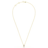 Pear Bezel Diamond Pendant
