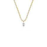 Marquise Floating Diamond Pendant