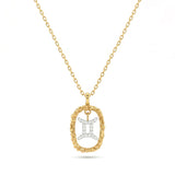 Gemini Diamond Zodiac Pendant