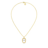 Aquarius Diamond Zodiac Pendant