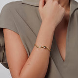 Chic Diamond Leher Bracelet