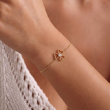 Classic Clover Diamond Bracelet
