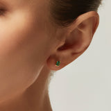 Classic Emerald Studs