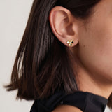 Clover Solitaire Diamond Studs