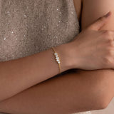 Cluster Solitaires Diamond Bracelet