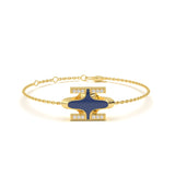 Mija Enamel Diamond Bracelet