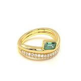Emerald Solitaire Ring