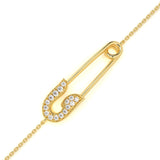 Diamond Pin Bracelet