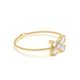 Butterfly Marquise Diamond Bracelet