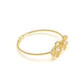 Dual Floral Diamond Bracelet