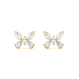Butterfly Diamond Studs