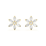 Chic Marquise Diamond Studs