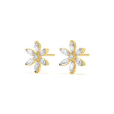 Chic Marquise Diamond Studs
