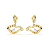 Diamond Cluster Earring
