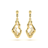 Flowing Cascade Diamond Drops