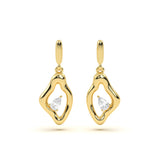 Pear Grace Diamond Earring