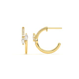 Marquise Toi Moi Diamond Hoop