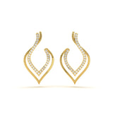 Flame Diamond Earring
