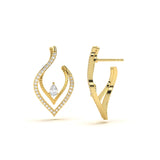 Divine Drop Diamond Earring