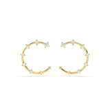 Celestial Diamond Hoop