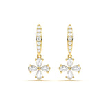 Mija Floral Diamond Drops