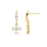 Mija Floral Diamond Drops