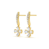 Mija Floral Diamond Drops