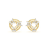 Eterna Floral Diamond Studs