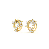 Eterna Floral Diamond Studs
