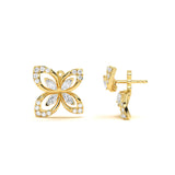 Marquise Butterfly Diamond Earrings