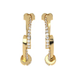 Twist Solitaires Diamond Studs