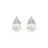 Classic Pear 2ct Diamond Studs
