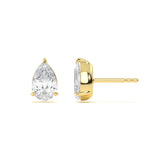 Classic Pear 2ct Diamond Studs