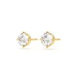 Classic Round 2ct Diamond Studs