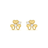 Clover Diamond Studs