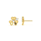 Clover Diamond Studs