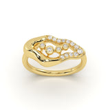 Dewdrop Diamond Ring