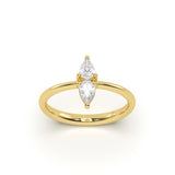 Twinkle Pair Diamond Ring