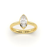 Marquise Bezel Diamond Ring