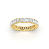 Emerald Diamond Eternity Ring