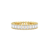 Emerald Diamond Eternity Ring