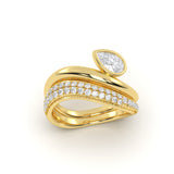 Pear Solitaire Diamond Ring